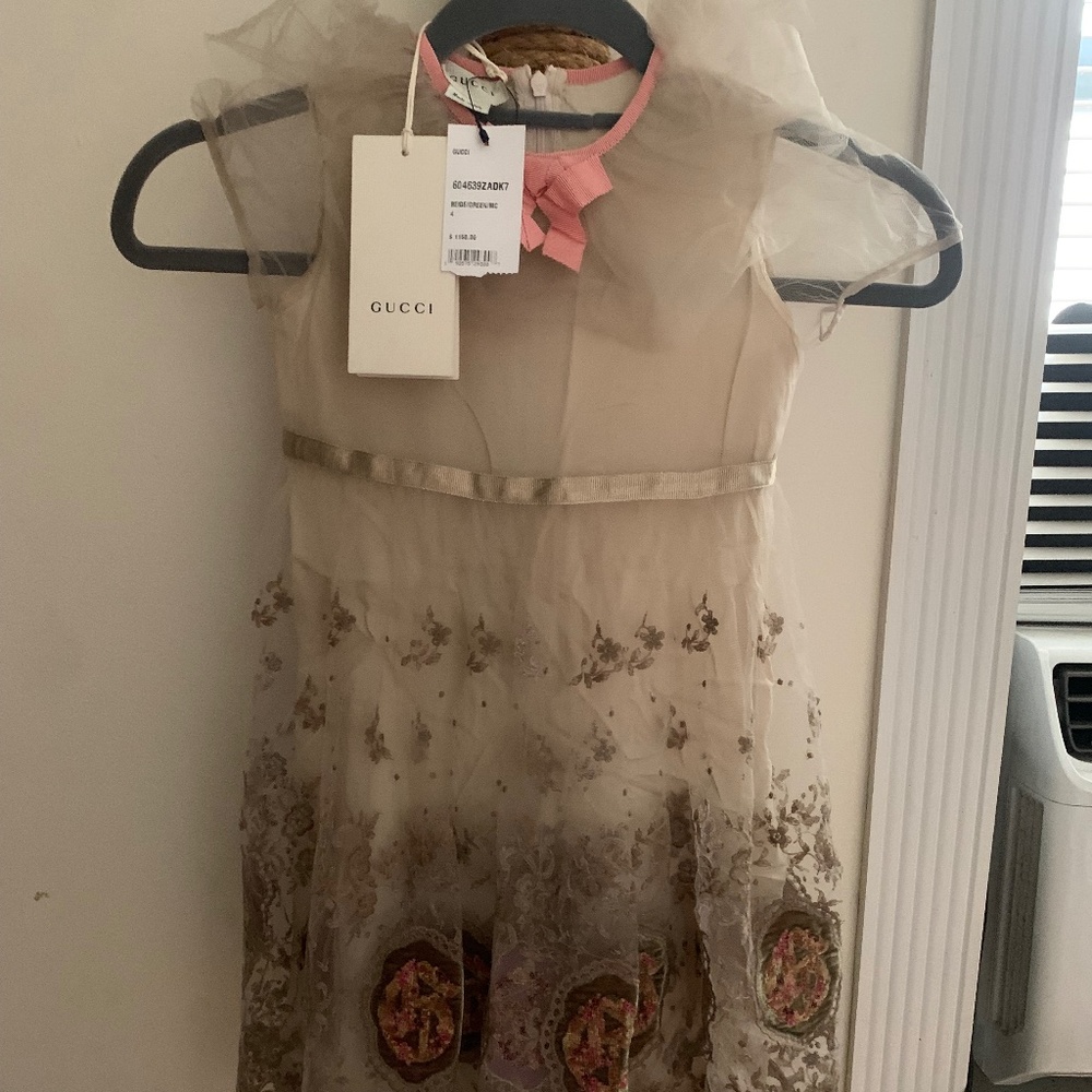 Gucci dress for girl size 4